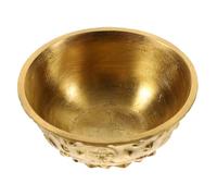 CLISPEED Cuenco de Abundancia de Latón Forma de Cornucopia para Decoración de Fiestas y Feng Shui Original para Hogar y Oficina