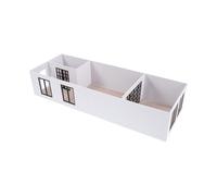 CLISPEED de Apartamento en Escala 1:50 Montaje Fácil DIY, Material Abs y Acrílico, Adecuado para Educación Arquitectónica y Dioramas de Tren