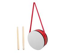 CLISPEED De Marcha Infantil De Estilo Occidental Rojo Incluye Baquetas Para Entrenamiento Manual Infantil Para Actuaciones De Bandas Infantiles y Desarrollo Musical