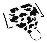 CLISPEED Delantal de Cocina sin Mangas Unisex Estampado de Vaca Algodón Puro Cuello Alto Protección para Tareas Domésticas y Chef Adecuado para Hogar y Cocinas Profesionales