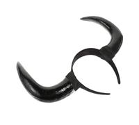 CLISPEED Diadema de Cuernos Halloween Cosplay Accesorios para Fiesta Disfraz con Diseño Realista y Cómoda para Adultos