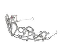 CLISPEED Diadema de Novia Egipcia Serpiente en Aleación y Gemas de Imitación Tocado de Boda Vintage en Color Negro Cañón y Blanco Accesorio Elegante para Fiestas Cumpleaños y Disfraces