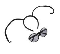 CLISPEED Diadema y Gafas Antena Para Fiesta De Insectos, 1 Set, Tamaño Único, Accesorio De Disfraz Para Niñas, Decoración De Carnaval y Eventos Temáticos