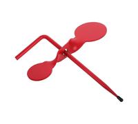 CLISPEED Diana Giratoria De Tiro Autorroscante 2.5mm Doble Placa De Madera Objetivo Sin Herramientas para Práctica En Árboles Jardín Exterior