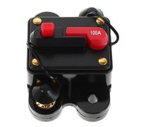 CLISPEED Disyuntor Automotriz Inteligente de 100 Amperios Protección contra Sobrecarga y Cubierta para Audio de Embarcaciones y Vehículos Recreativos