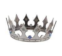CLISPEED Elegant European Design Tiara With Acrylic Crystal Embellishments For Birthday Parties Halloween Costumes And Festive Occasions