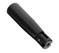 CLISPEED Empuñadura de Manivela Plegable Negra de Nylon Estructura en Forma de Columna y Agarre Giratorio Cómodo para Operaciones de Máquina Herramienta