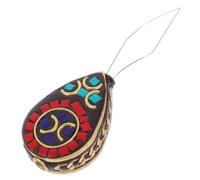 CLISPEED Enhebrador de Cuentas Vintage para Manualidades y Costura Herramienta para Enhebrar Agujas de Bordar y Tejido Accesorio Ligero y Fácil de Usar para Pulseras y Collares Kit para