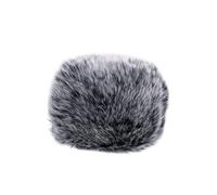 CLISPEED Escudo Viento Salpicaduras Funda De Felpa Antisalpicaduras Para Grabaciones Interiores Reduce Ruido Ambiental Compatible Micrófonos Ktv Funda Peluda Para Protección