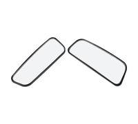 CLISPEED Espejos de Punto Ciego para Coche Adhesivos, Espejo Retrovisor Auxiliar Redondo Pequeño, Material Abs y Vidrio Resistente, Ajuste Inclinable para Seguridad en Marcha Atrás y