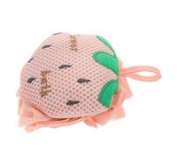 CLISPEED Esponja Exfoliante Cuerpo Esponja Vegetal de Fresa Grande Empaquetada Individualmente para Baño Corporal Limpieza Profunda Espuma Abundante Uso Unisex