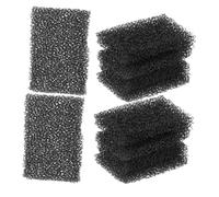 CLISPEED Esponjas de Maquillaje para 16 Unidades Negras Poliuretano para Cicatrices Heridas Moretones Quemaduras Halloween Maquillaje Artístico 4 X 6 X 1 Cm