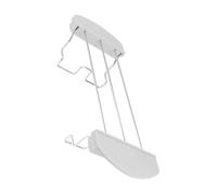 CLISPEED Estante para tostadora, piezas de máquina de tostar, construcción ligera de silicona y hierro, fácil de almacenar, estante para tostadas a la parrilla para uso en la cocina