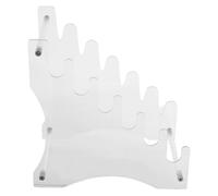 CLISPEED Exhibidor de Cuchillos Transparente de Acrílico Desmontable para Cuchillos Pequeños Soporte Compacto para Mesa Base Protectora Organizador Versátil para Cocina y Colección