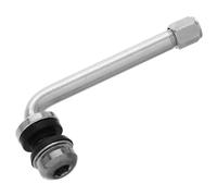 CLISPEED Extensión de Boquilla de Vástago de Válvula en Forma de L 90 Grados, Adaptador Ultracorto de 70 Mm para Neumáticos sin Cámara, Accesorio para Inflado y Control de Presión