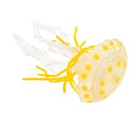 CLISPEED Figuras de Animales Medusa Decoración Acuario Realista para Pecera Infantil