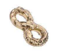 CLISPEED Figurita De Serpiente De Latón Adorno Animal para Ejercicio De Dedos y Decoración De para Celebraciones