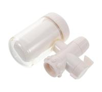 CLISPEED Filtro de Agua para Grifo de Cocina Filtración, Material Plástico Blanco, Uso Versátil para Baño y Cocina, Repuesto Aireador de Fácil Instalación