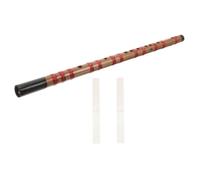 CLISPEED Flauta de Bambú Tradicional D para Principiantes con Membrana Instrumento Musical Chino Fácil de Afinar y Duradero