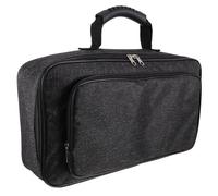 CLISPEED Funda Portátil para Pedales de Efectos de Guitarra Eléctrica Estuche Acolchado Resistente Asa Bolsa de Transporte para Músicos Viajeros Organizador Compacto para Pedalera