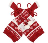 CLISPEED Fundas para Botellas de Vino Navideñas 2 Piezas Diseño de Copo de Nieve y Alce Tela Plegable y Ligera Accesorio Decorativo para Fiestas Adornos para