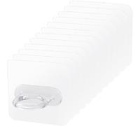 CLISPEED Ganchos Adhesivos Transparentes 30 Piezas para Pared, Multiusos sin Taladro, Soporte de Pared para Botellas y Spray, Adecuado para Baño y Cocina, Organizador Funcional para Colgar