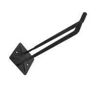 CLISPEED Ganchos de Garaje de Pared Resistente para Almacenamiento de Neumáticos y Herramientas Soporte Organizador de Herramientas Colgador de Equipos de Jardín y Bicicletas Color Negro