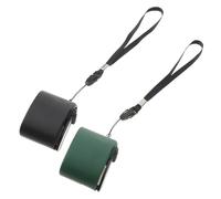 CLISPEED Generador de Manivela Manual Portátil 2 Piezas Negro y Verde, Cargador USB Recargable para Emergencia, Banco de Energía para Camping y Senderismo, Fuente de Alimentación