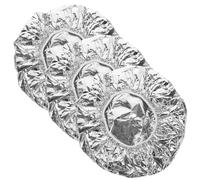 CLISPEED Gorro de Papel de Aluminio para Mascarilla Capilar, 3 Unidades para Calentamiento Natural del Cabello, Adecuado para Tratamientos en Casa y Peluquería