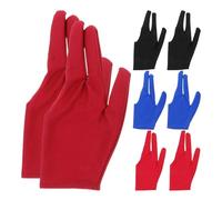 CLISPEED Guantes Deportivos de Elastano para Yoyo 3 Dedos, Paquete de 8 Piezas, Transpirables y Fáciles de Usar para Jugadores Principiantes y Avanzados