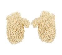 CLISPEED Guantes Exfoliantes de Sisal Natural Reutilizables y Tejidos Mano para Ducha y Baño Guantes de Lavado Corporal con para Exfoliación Profunda y Limpieza de Piel Muerta