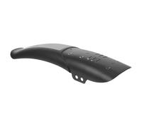 CLISPEED Guardabarros Exterior para Bicicleta de Montaña, Tapa Barro | Plástico Negro, Diseño Desmontable de Carcasa Dura Extendida, para Lluvia y Uso al Aire