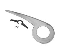 CLISPEED Guardacadenas de Bicicleta 38-40t para Cadena y Descarrilador | Plástico, Resina y Metal, Instalación Rápida, Uso Urbano Diario, Estilo Moderno, Protege el Conjunto
