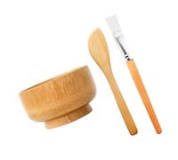 CLISPEED Herramientas Profesionales para DIY Cuenco Mezclador Brochas y Espátula para Preparar Faciales Casa