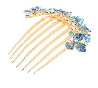 CLISPEED Horquilla Gemas De Imitación Para Novia Accesorios Cabello De Boda Peineta De Novia Para Ceremonias De Boda