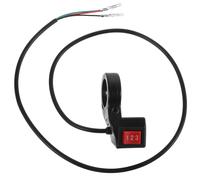 CLISPEED Interruptor de Velocidad para Motocicleta de 3 Posiciones, Control de Manillar de 22 Mm para Motos y Scooters, Interruptor de Palanca para Control de Potencia y Ajuste de