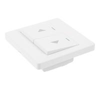 CLISPEED Interruptor Doble de Botón para Puerta de Garaje Comercial, Panel de Abs Diseño Resistente y Doble Botón para Suministro Doméstico y Comercial
