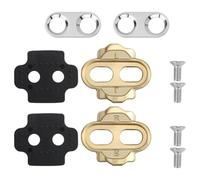 CLISPEED Juego de Calas para Pedales de Bicicleta de Latón Kit de 2 Calas para Pedales de Montaña y Carretera Compatible Sistemas Eggbeater Crankbrothers Accesorios para Ciclistas