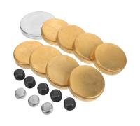 CLISPEED Juego de Tapones de Expansión para Automoción de Latón Duradero, Tapón Anticongelante para Bloque de Motor Compatible con Chevrolet, Kit de Congelación para Motor, Accesorio