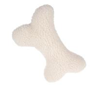 CLISPEED Juguete para Perros Pequeños De Peluche con Forma De Hueso Divertido y Chirriante para Masticar y Jugar Resistente Mordidas y Fácil De Limpiar para Mascotas Que Necesitan