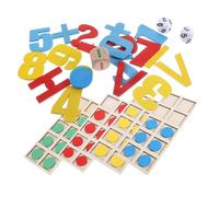 CLISPEED Juguetes De Iluminación Digital Fichas Matemáticas De Colores Kit De Manipulación Matemática Hogar Juguete Matemático Infantil para Aprender para Preescolar