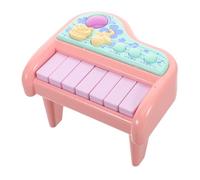 CLISPEED Juguetes de órganos electrónicos Instrumentos de Juguete Instrumento de Aprendizaje Teclado para pequeños Piano de Teclado de Aprendizaje Piano para el bebé el plastico Rosa