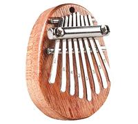 CLISPEED Kalimba Portátil de Madera Mini Piano de Pulgar Fácil de Tocar Instrumento Musical Compacto para Principiantes y Amantes