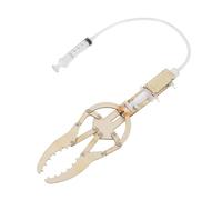 CLISPEED Kit de Brazo Robótico Hidráulico de Madera para Modelo Stem de Mano Mecánica Biónica DIY Juguete Educativo de Ingeniería y Ciencia para Construcción y Aprendizaje