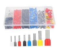 CLISPEED Kit de de Cable Eléctrico Conector de Crimpar de Alta Precisión Accesorios para Bornas y Cableado Seguro Herramienta Práctica para Electricistas y