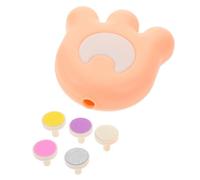 CLISPEED Kit de Limador Eléctrico para Uñas de Niña con Cabezales Seguro Inteligente Silencioso y Suave para Recién Nacidos y Pequeños Cuidado para Dedos y Pies Color Rosa