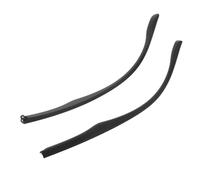 CLISPEED Kit de Reparación de Gafas Patillas de Repuesto Negras Accesorios para Reparar Patillas Rotas Apto Mayoría de Gafas para Reemplazar Dañadas