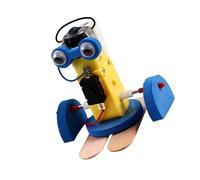 CLISPEED Kit Robot Mini DIY para Juguete Educativo de Ciencia y Tecnología Fácil Ensamblaje Desarrollo de Habilidades Manuales y Creatividad para Aprender Robótica Infantil