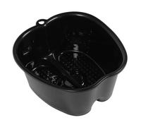 CLISPEED Lavabo Multiusos Para Pies Palangana Térmica 1 Unidad Mediana Negro Función De Masaje Para Relajación y Cuidado Del Hogar
