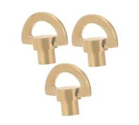 CLISPEED Llave De Cuerda para Caja De Música 6mm Mini, Barra Metálica Duradera, Repuesto para Mecanismos Musicales, Accesorios DIY, Compatible Cajas De Música Portátiles, Paquete De 3 Piezas